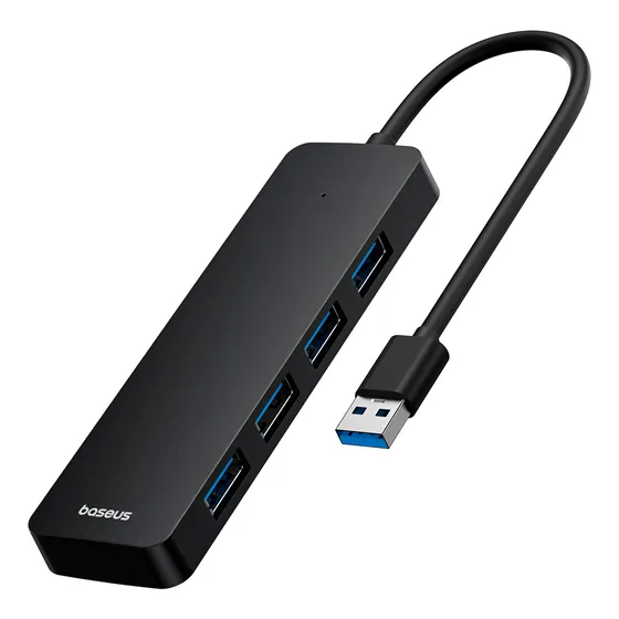 Hub 4 Puertos Usb 3.0 5gbps 15 Cm Baseus B0005280b111-00