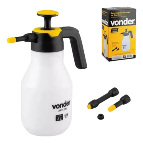 Aplicador Manual De Espuma 2l Aev 200 Pulverizador - Vonder Cor