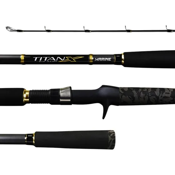 Vara Marine Titan X Bg Ttx-c802h 2,40m 40lb Para Carretilha
