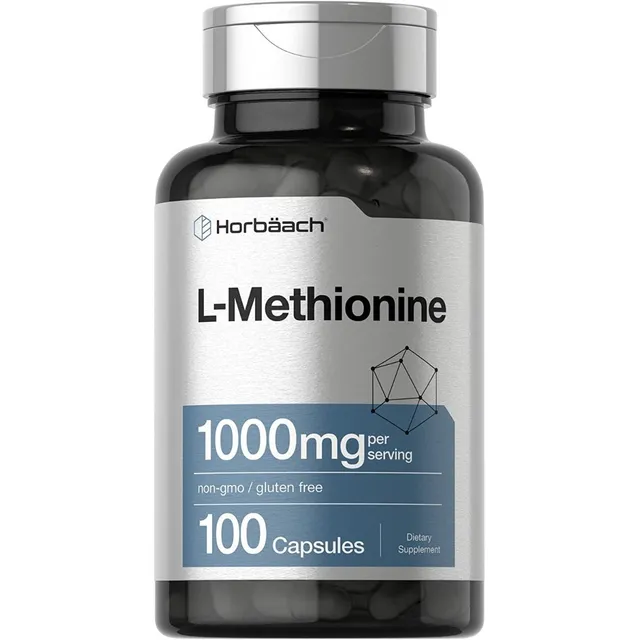 L-metionina 1000 Mg 100 Capsulas Horbaach