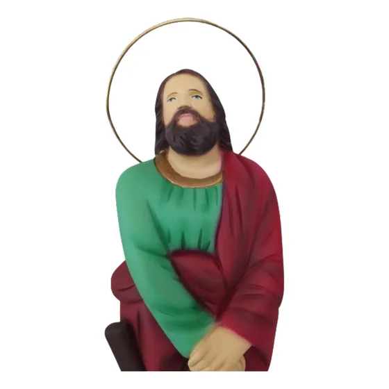 Estatua De Santo Andre 31 Cm Aro De Metal