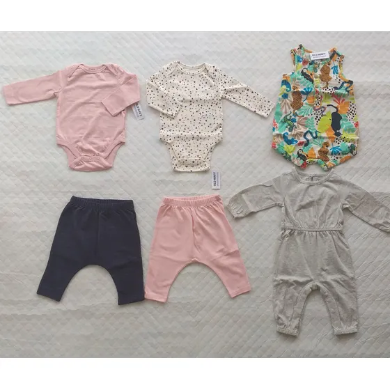 Set Old Navy Niña 3a6 Meses Nuevo