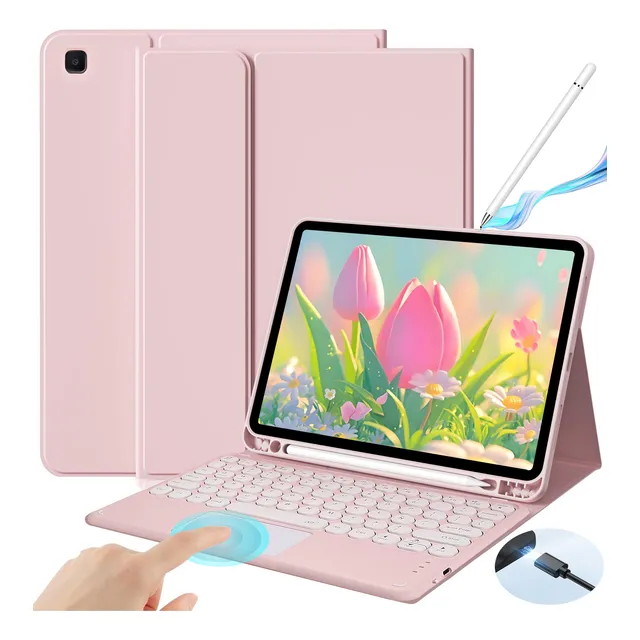 Funda +teclado Español Ñ+lápiz Para S6 Lite 10.4'' 2024 P620