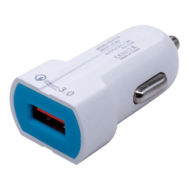 Cargador Para Auto Usb C Carga S Rapida 3.0 Qualcom 2.4a 12v