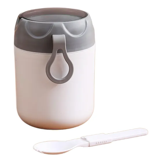 Termo Para Comidas Calientes Con Tapa De Acero Inoxidable