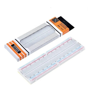 Protoboard 830 Puntos Blanco Protoboard 830 Puntos Blanco