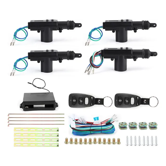 Kit Universal De Cierre Centralizado Remoto Para Puertas De
