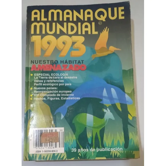 Almanaque Mundial 1993 (usado)