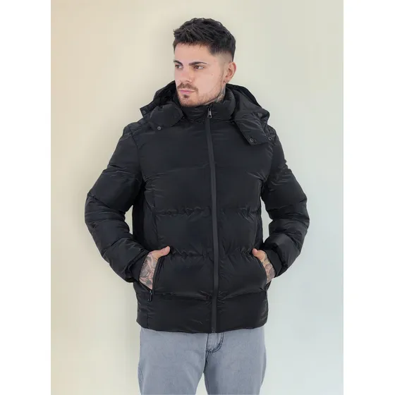 Campera Inflable Super Termica Alpina C/capucha