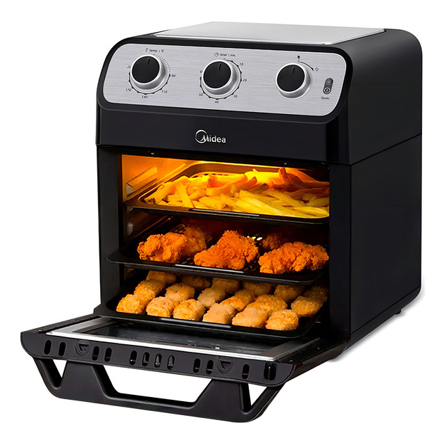 Fritadeira Sem Ăleo Ovenfryer 12l Midea Ffa20p2 Preto Fritadeira Sem Ăleo Ovenfryer 12l Midea Ffa20p2 Preto