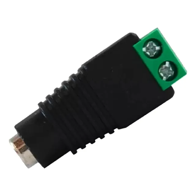 100pzs Conector Hembra Plug 5.5mm Para Arduino Camara Cctv