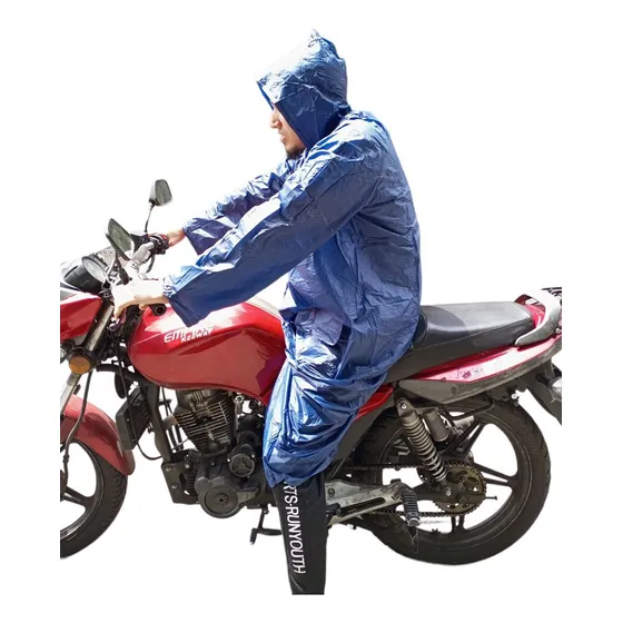 3 Ponchos Impermeable Tipo Chaqueta Protector De Lluvia