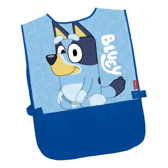 Delantal Bluey Azul Para Niña Disney