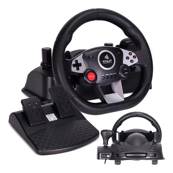 Volante Pedal Pc Xbox 360 Playstation Ps3 Ps4 Switch Cambio