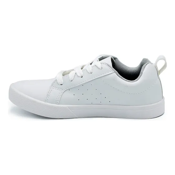 Zapatilla Colegial Blanca Montevideo Rave