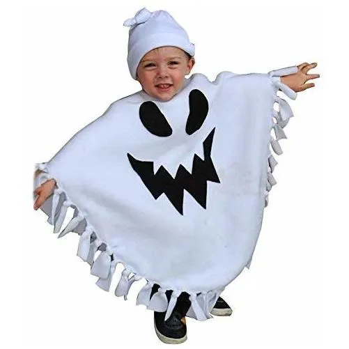 Niños Toddler Baby Girl Boy Halloween Traje Ghost Zv422