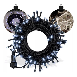 Pisca Pisca 100 Leds Colorido Branco 110v 8 Funções 9 Metros Pisca Pisca 100 Leds Colorido Branco 110v 8 Funções 9 Metros