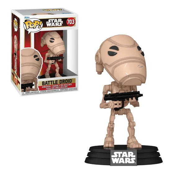 Funko Pop Star Wars Episodio I - Battle Droid #703
