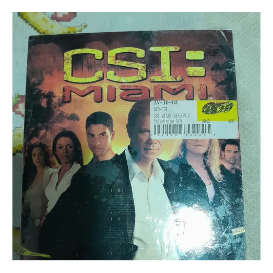 Box Dvds Csi Maiami 