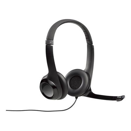 Headset Com Fio Usb Logitech H390 Preto Headset Com Fio Usb Logitech H390 Preto