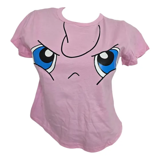 Remera Pupera Jigglypuff Rosa Kawaii Otaku Anime Manga