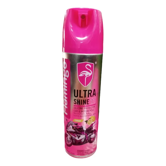 Ultra Brillo 11 Silicon Abrillantador Moto 250ml Flamingo