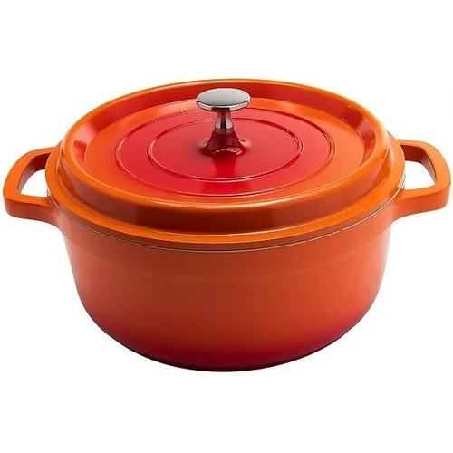 Caçarola Studio Hercules 25,4cm Antiaderente Cerâmico Laranja PA9000-24L