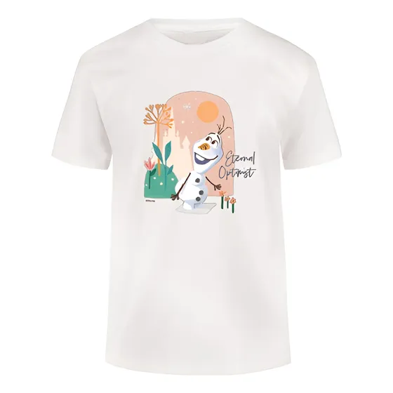Camiseta Remera Infantil Disney Princesas Olaf Ub