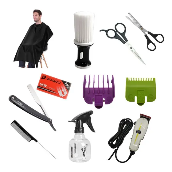 Maquina De Afeitar Wahl Supertaper Original + Combo Barbero 