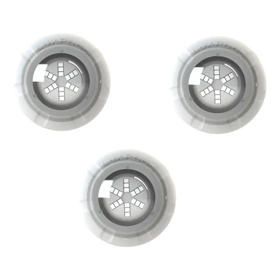 Kit 3 Refletor 9w Lux Pool Piscina Led Rgb