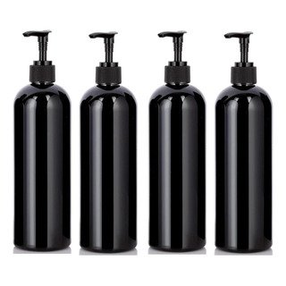 4 Botellas Boston Plástico Para Jabón Con Dosificador 500ml 4 Botellas Boston Plástico Para Jabón Con Dosificador 500ml