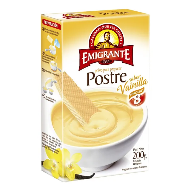 Postre De Vainilla Emigrante 200 Grs