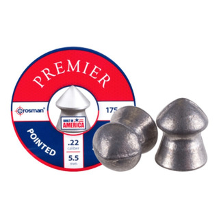 Pellets Crosman Premier Pointed 14.3gr 175pz .22/ 5.5mm Xt P Pellets Crosman Premier Pointed 14.3gr 175pz .22/ 5.5mm Xt P