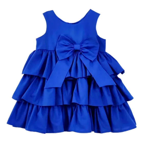 Vestidos Para Niñas En Algodón Plano