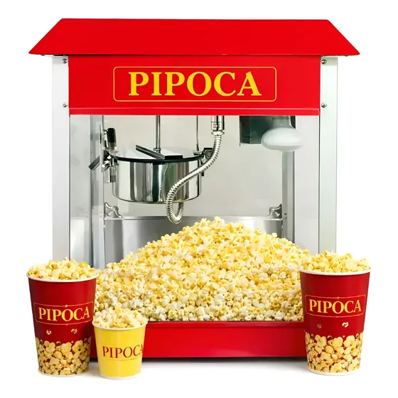 Pipoqueira Elétrica 2food Profissional 1400w Doce/salgada