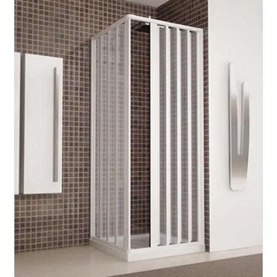 Puertas De Ducha Plegables De Pvc. En Forma De L