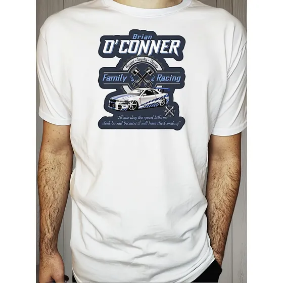 Remera Brian O'conner - Rapido Y Furioso Aesthetic Unisex 1