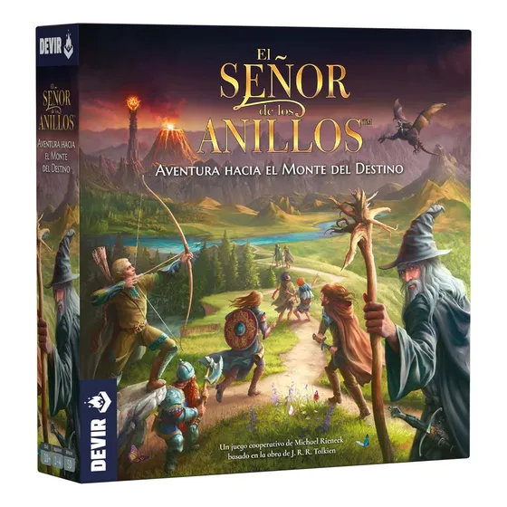 El Señor De Los Anillos Aventura Hacia El Monte Juego -devir