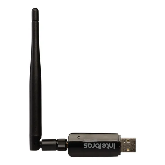 Adaptador Usb Wireless IWA 3001 Antena Externa Preto Intelbras