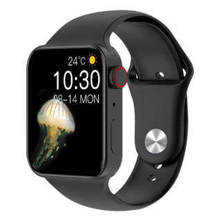 Reloj Inteligente Negro T100plus Con Pantalla A Color De 1.7 Reloj Inteligente Negro T100plus Con Pantalla A Color De 1.7