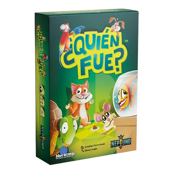 ¿Quién fue? Juego De Mesa Divertido Familiar Neptuno