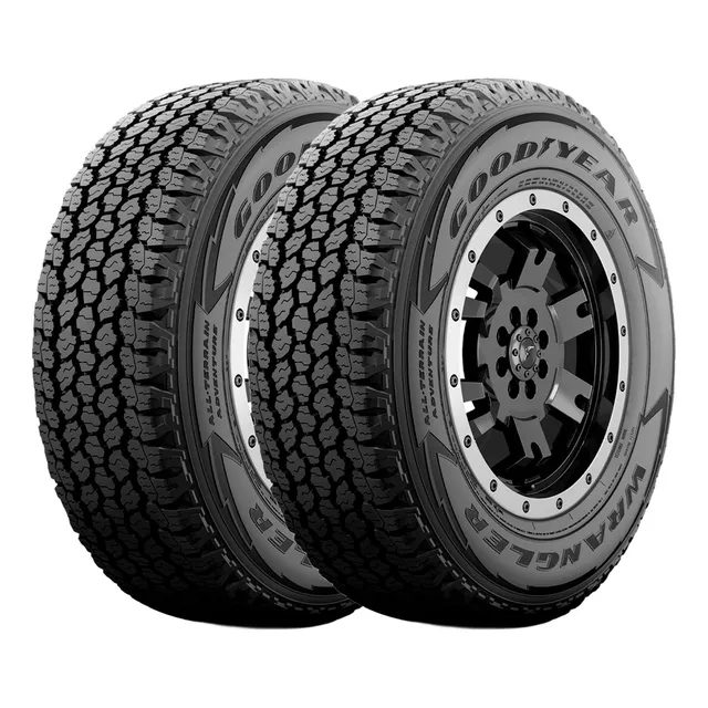 Kit 2 Pneus Goodyear 255/70r18 Wrangler At Adventure 116h