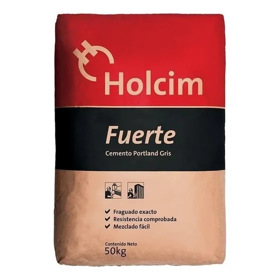 Cemento Holcim Fuerte Minetti Bolsa X 50 Kg Portland