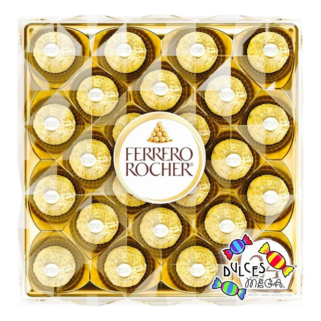 Ferrero Rocher T24 Premium C/24 Piezas- Garantia De Frescura