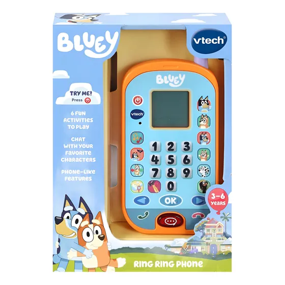 Vtech Teléfono Interactivo Con Sonido De Bluey