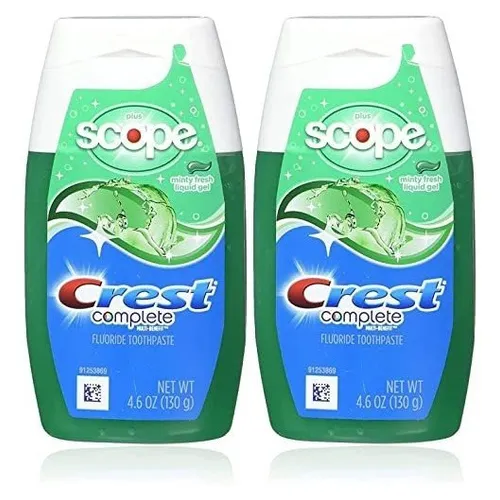 Crest Complete Whitening Plus Scope Tartar