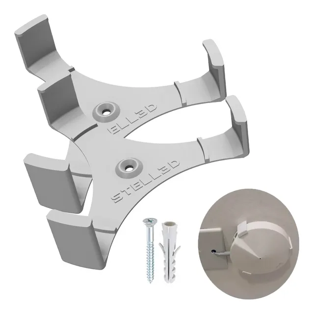 Kit 2 Suporte Parede Teto Triangular P/ Roteador Tp-link M5