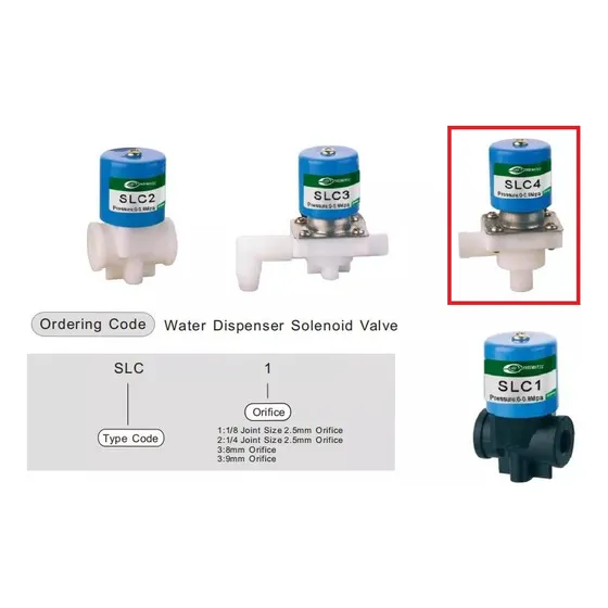 Slc4 Valvula Solenoide Dispensador De Agua 110vac 1/2