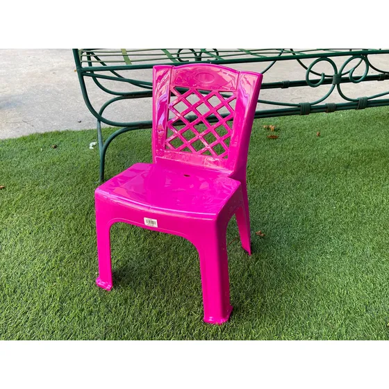 Silla Plástica Resistente Infantil Niño Niña Gama De Colores