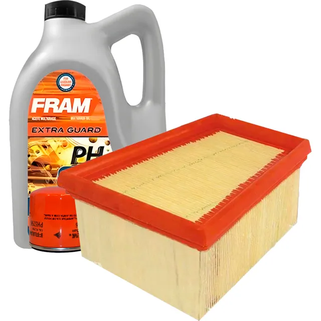 2 Filtros + Aceite 15w40 Stepway L4 1.6l 10/15 Fram